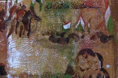 Sortűz előtt és után Mosonmagygyróváron I. 2016. 42×29cm színezett monotípia rh