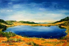 A Buta tó 2007.40×60cm, olaj, vászon