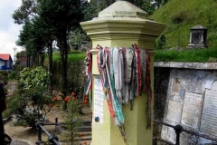 28. Kőrösi Csoma Sándor sírja Darjeelingben