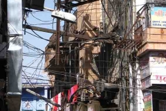 Transzformátor az utcasarkon Jodhpur 2rh